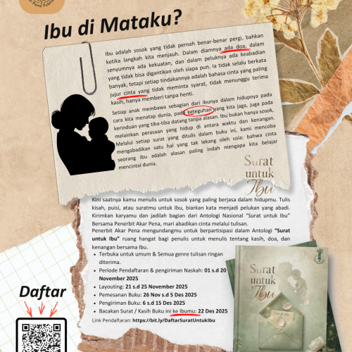 Karena Setiap Tulisan Adalah Doa untuk Ibu | Surat untuk Ibu